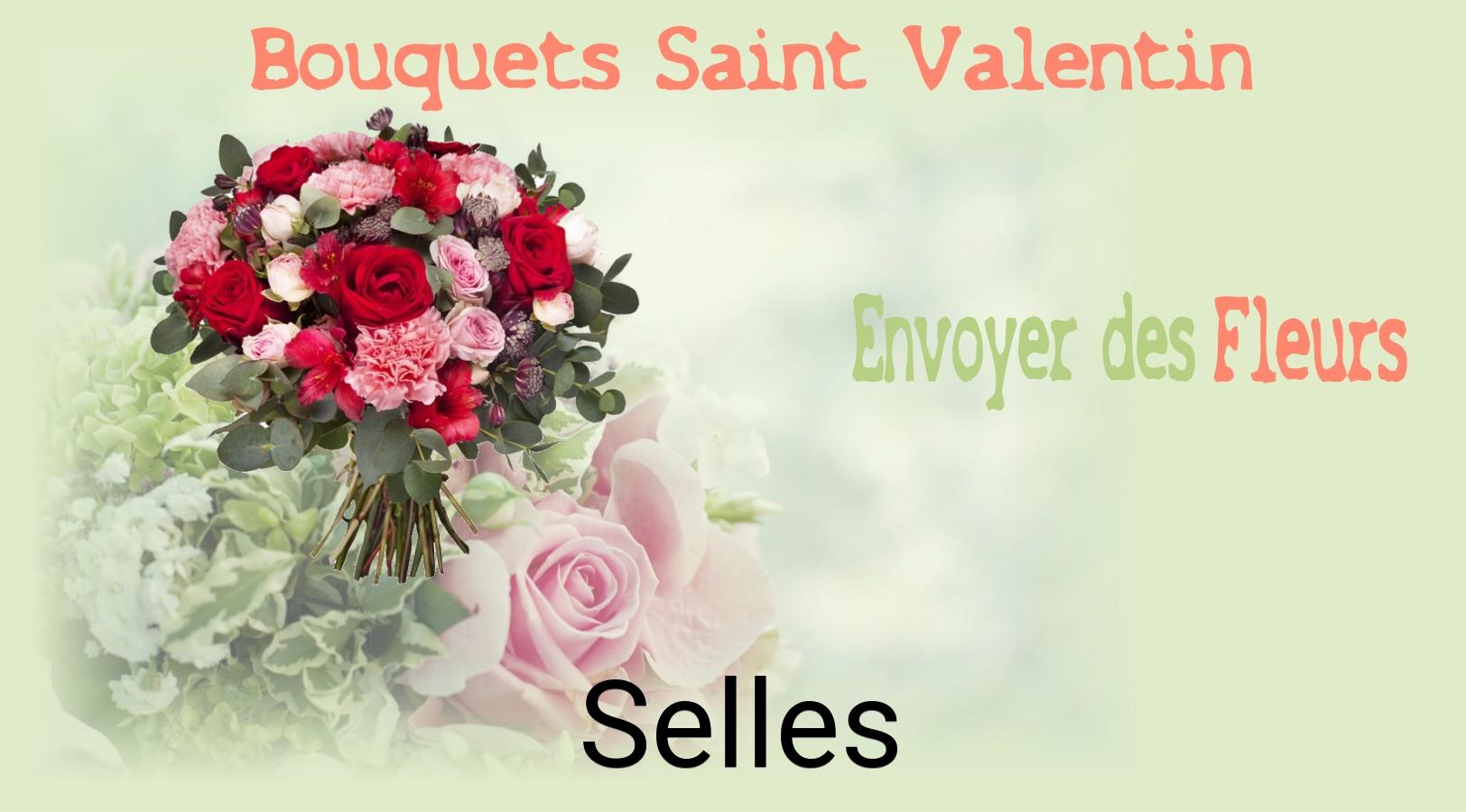 Roses de Saint-Valentin livrées à Selles